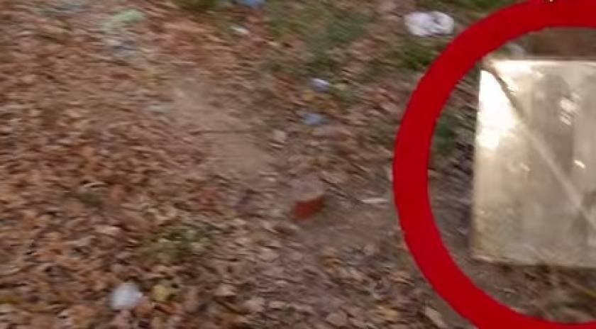 Βίντεο: Έκανε βόλτα σε πάρκο και είδε μια περίεργη μορφή από πίσω του!