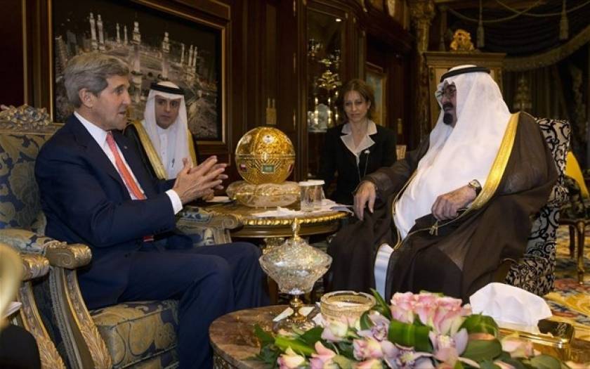 Κέρι: Επίσκεψη σε Σ. Αραβία και συνάντηση με τον βασιλιά Αμπντάλα
