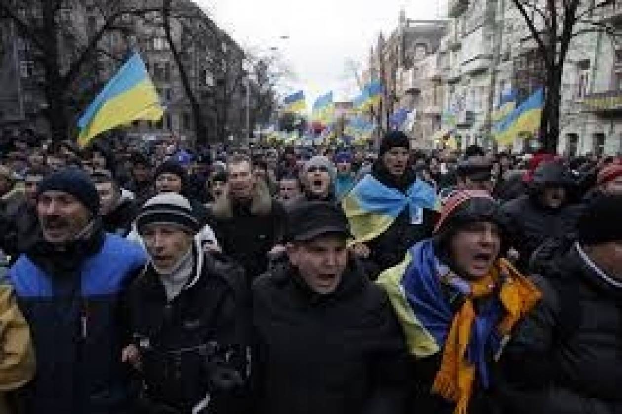 Ουκρανία: Διαμαρτυρία για την παράταση της εκεχειρίας
