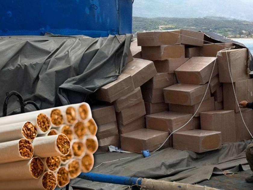 Κατέσχεσαν ποσότητα – μαμούθ λαθραίων τσιγάρων στον Πειραιά