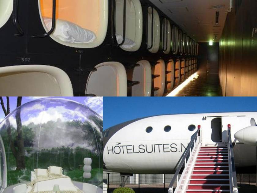 Τα πιο περίεργα ξενοδοχεία του κόσμου