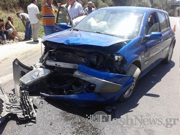 Σοβαρό τροχαίο στην Κρήτη – 4 τραυματίες (pics-vids)