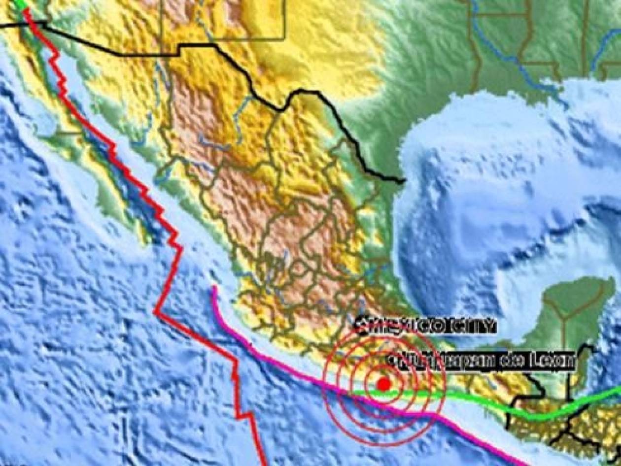 Μεξικό: Σεισμός μεγέθους 7,1 βαθμών