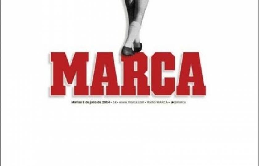 ΕΚΠΛΗΚΤΙΚΟ πρωτοσέλιδο της «Marca»  για τον Ντι Στέφανο