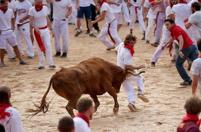 Φωτογραφίες από το φεστιβάλ ταυρομαχίας στην Παμπλόνα