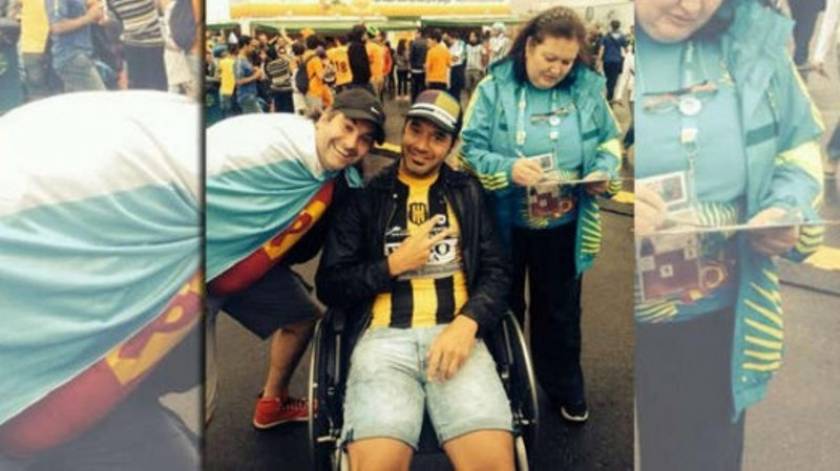 Μουντιάλ 2014: Σάλος με τον ποδοσφαιριστή που προσποιήθηκε τον ανάπηρο!