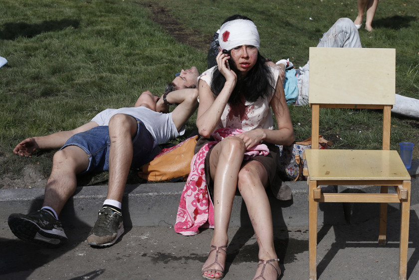 Μόσχα: Εκτροχιασμός συρμού του μετρό με νεκρούς και εκατοντάδες τραυματίες (pics&vid)