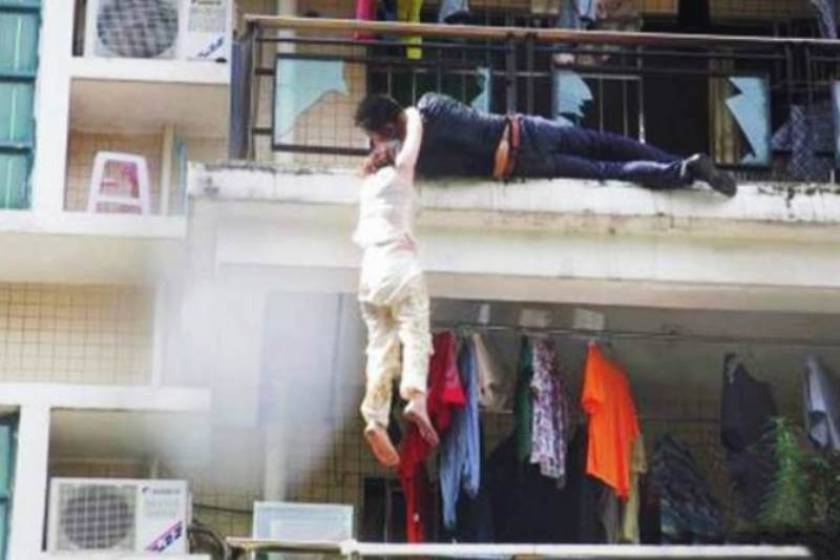 Κίνα: Ζευγάρι επιχείρησε τριπλή απόπειρα αυτοκτονίας! (photos)