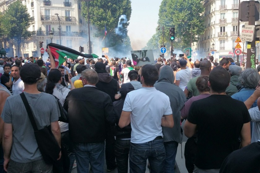 Γαλλία: Επεισόδια μετά την απαγόρευση διαδήλωσης υπέρ των Παλαιστινίων (phs)