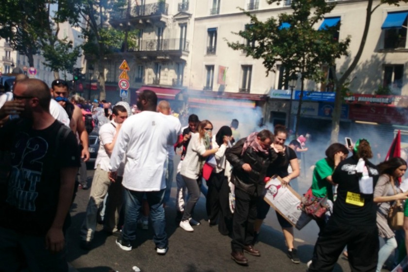 Γαλλία: Επεισόδια μετά την απαγόρευση διαδήλωσης υπέρ των Παλαιστινίων (phs)