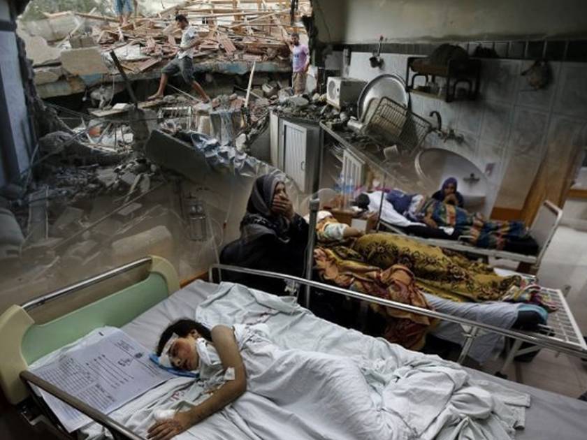 Σφαγή στη Γάζα - Χτυπούν ακόμα και νοσοκομεία! (pics+video)
