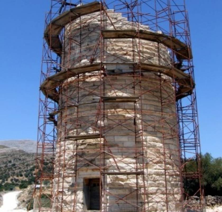 Naxos: Cheimarros tower to be restored
