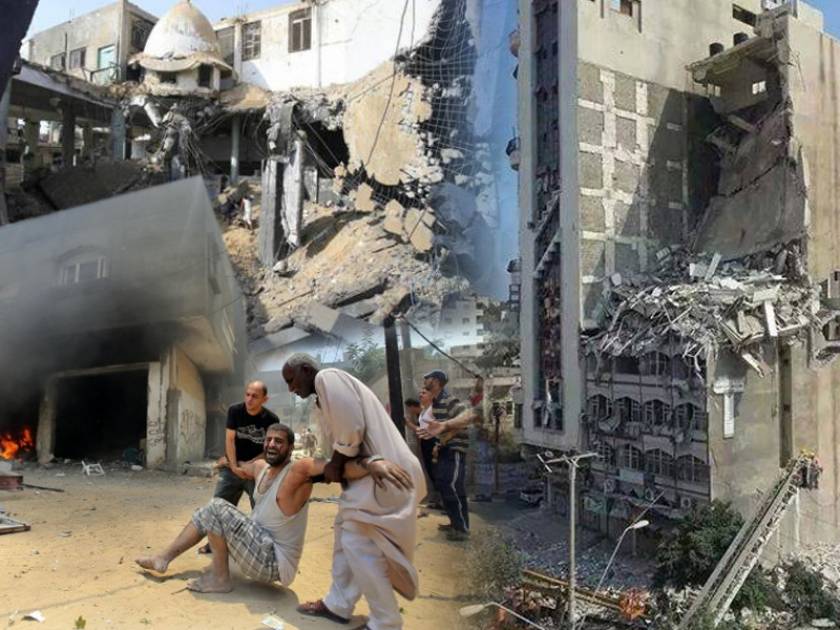 Ο ανήθικος πόλεμος του Ισραήλ- Χτυπούν ακόμα και σχολεία! (pics)
