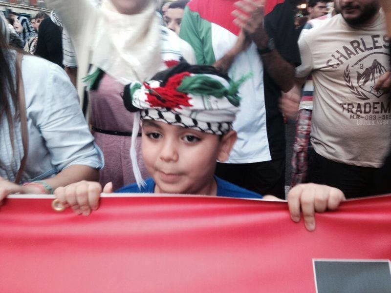 Η Βαλένθια διαδήλωσε κατά της σφαγής στην Παλαιστίνη