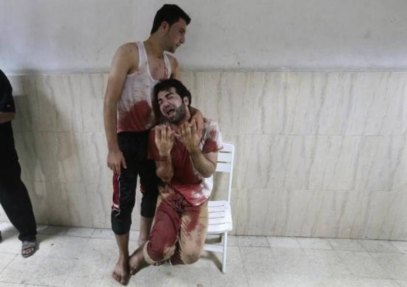 Κόλαση πολέμου- Αίμα και δάκρυα στη Γάζα (pics+video)