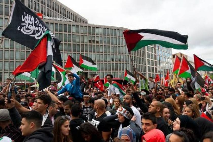 Γερμανία: Διαδήλωση αλληλεγγύης στους Παλαιστίνιους