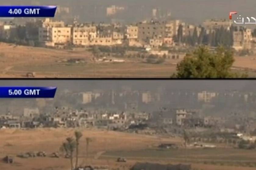 Βίντεο-ΣΟΚ από τους βομβαρδισμούς στη Λωρίδα της Γάζας