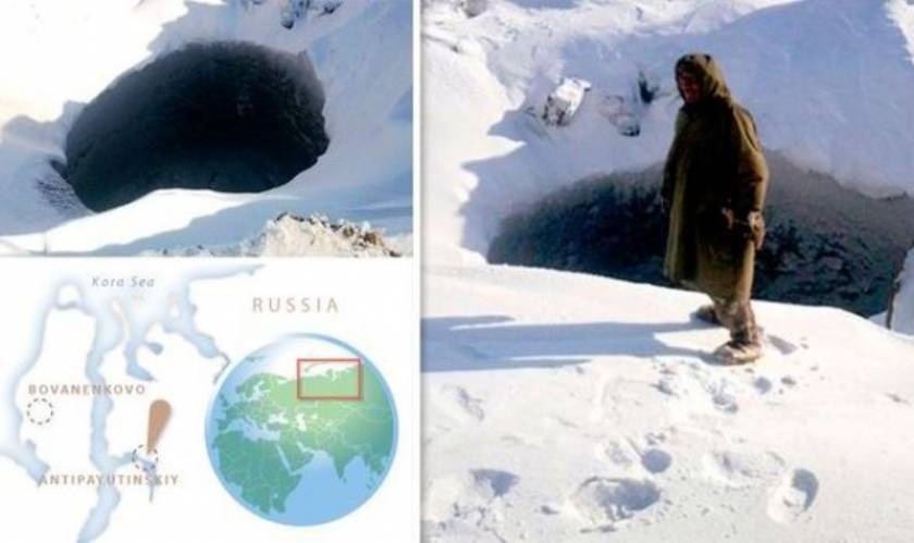 Σιβηρία: Ανακαλύφθηκαν δύο ακόμη μυστηριώδεις κρατήρες! (video+photo)