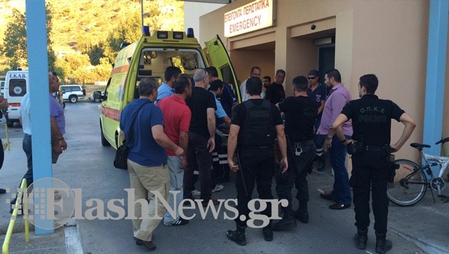 Κρήτη: Τρεις τραυματίες σε αιματηρή συμπλοκή (pic)