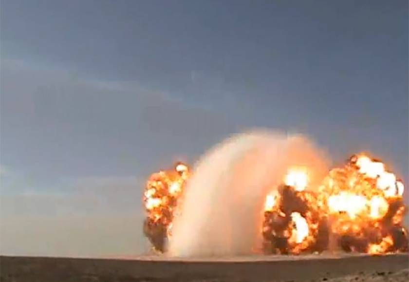 Δείτε τι προκαλεί μια έκρηξη με 100 τόνους δυναμίτη (Video)