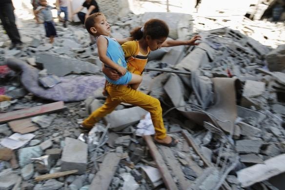 Γενοκτονία στη Γάζα- Παιδιά νεκρά στους δρόμους της Ράφα (pics+video)