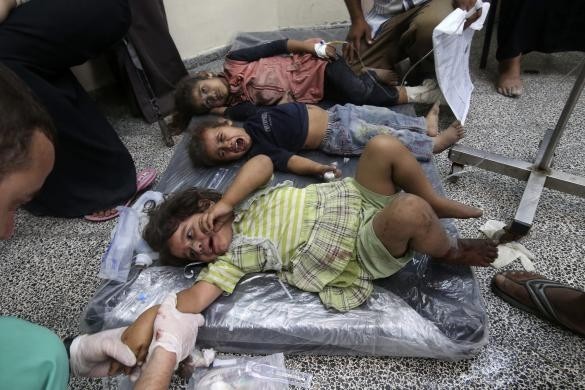 Γενοκτονία στη Γάζα- Παιδιά νεκρά στους δρόμους της Ράφα (pics+video)