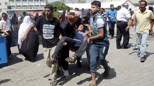 Γάζα: Νεκροί 12 Παλαιστίνιοι από την νέα αιματοχυσία σε σχολείο του ΟΗΕ (pics+video)