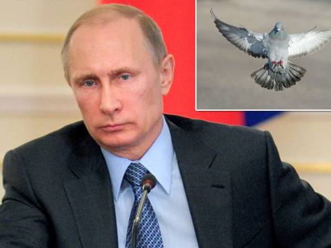 Αίσιοι οιωνοί εξ …ουρανού στον αριστερό ώμο του Βλαντίμιρ Πούτιν!