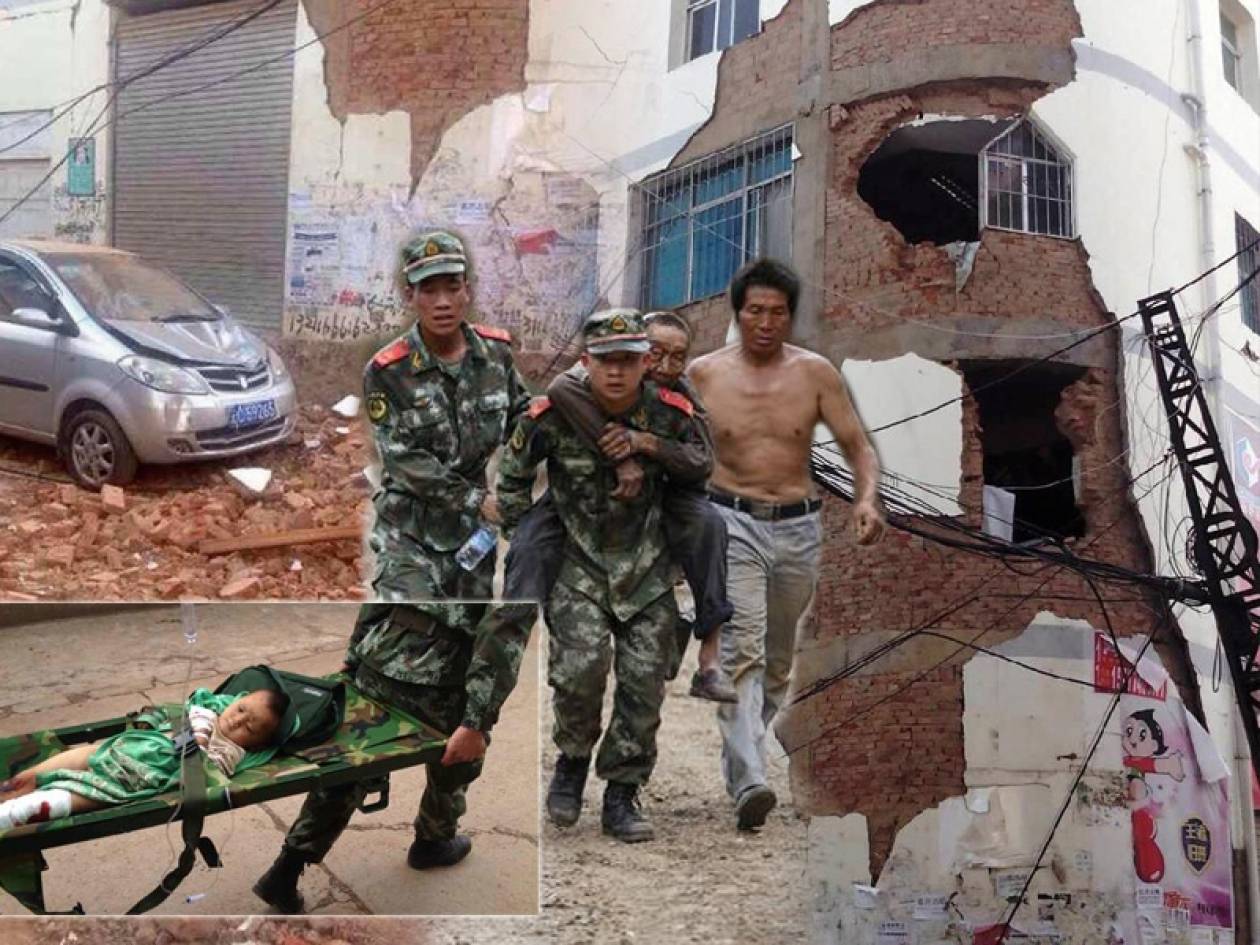 Κίνα: Στους 381 ανήλθε ο αριθμός των νεκρών από τον ισχυρό σεισμό