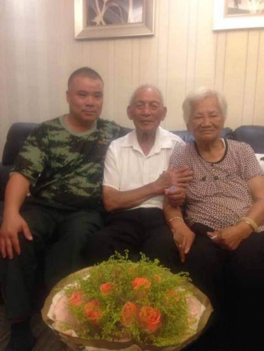 94χρονος βρήκε τη γυναίκα του μετά από 70 χρόνια! (pics)