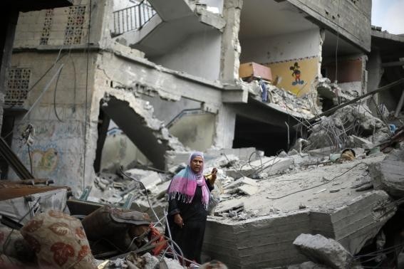 Πνίγεται από το αίμα αμάχων η Γάζα (pics+video)
