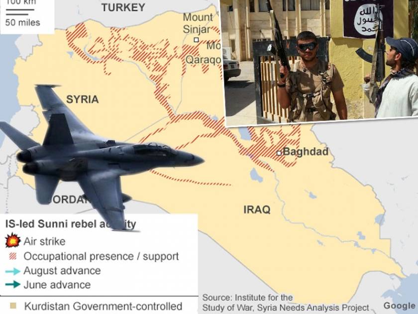 Ξεκίνησαν οι βομβαρδισμοί των ΗΠΑ στο Ιράκ