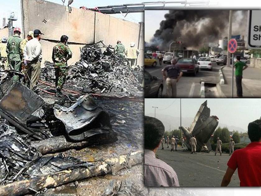 Ιράν: Νεκροί και οι 48 επιβαίνοντες στο αεροσκάφος (pics)