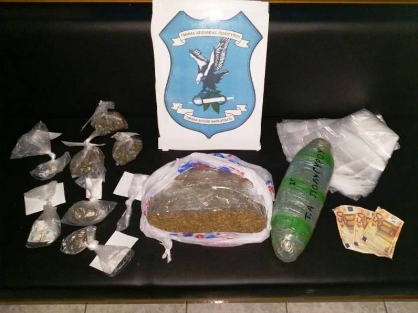 Πέντε συλλήψεις για ναρκωτικά στη Χαλκιδική