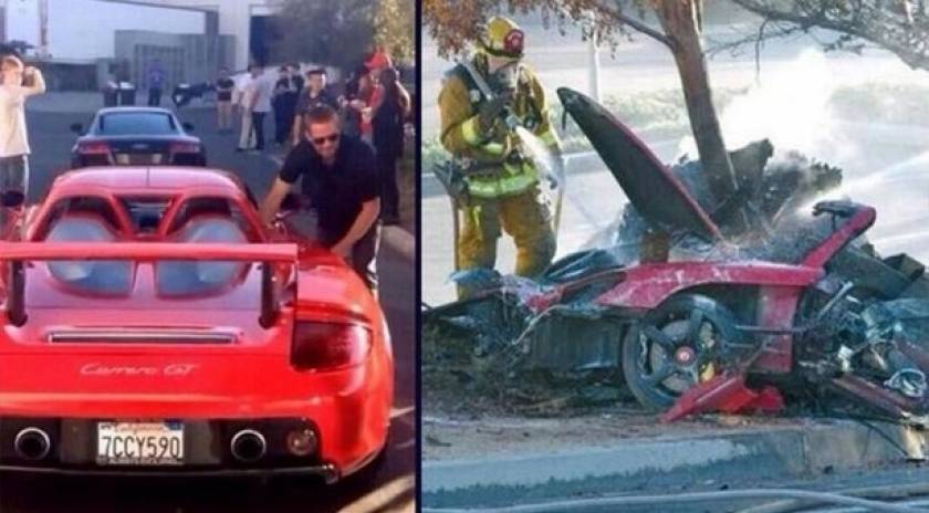 Paul Walker: Έκλεψαν κομμάτια από την Porsche του