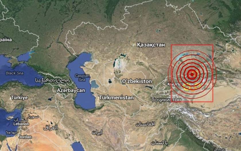 Σεισμός 5,6 Ρίχτερ στο Καζακστάν