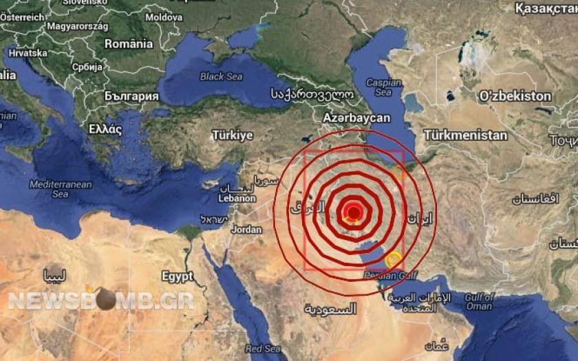 Σεισμός 6,3 Ρίχτερ στα σύνορα Ιράν – Ιράκ