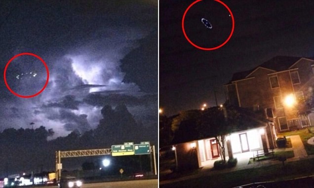 Σάλος με τις φωτογραφίες UFO πάνω από το Χιούστον (pics)