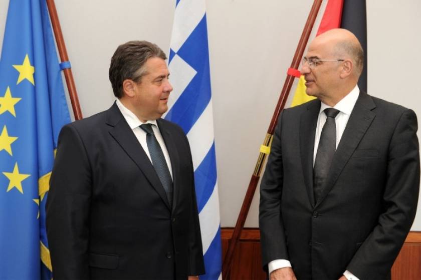 Ζ. Γκάμπριελ: Συνεχίζεται η γερμανική στήριξη στις ελληνικές μεταρρυθμίσεις