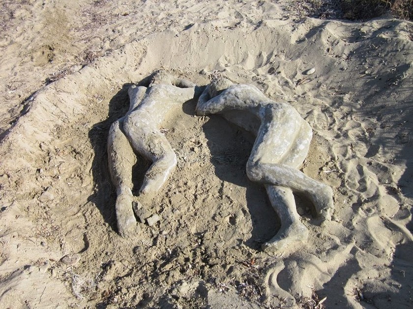 Εύβοια: Δεν φαντάζεστε τι έργο τέχνης έφτιαξε στην παραλία (pics)
