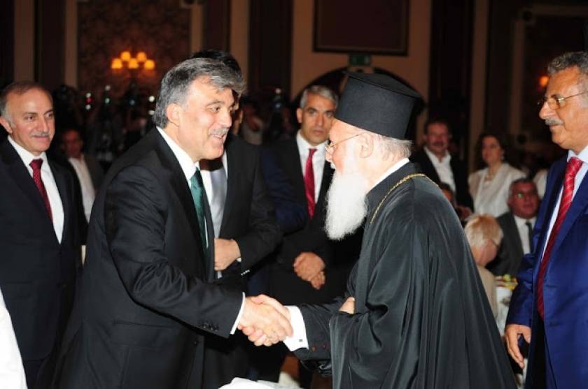 Τουρκία: Παρουσία Βαρθολομαίου το «αντίο» του Γκιουλ