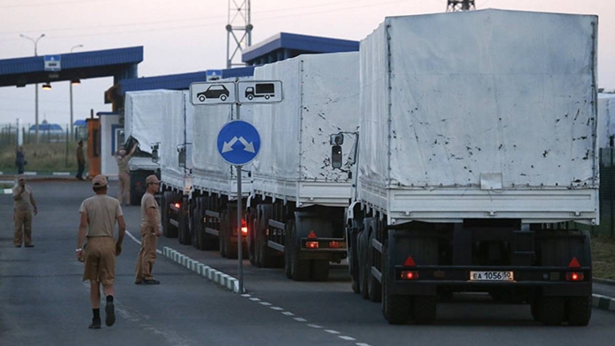 Ουκρανία: «Η είσοδος των φορτηγών ισοδυναμεί με εισβολή»