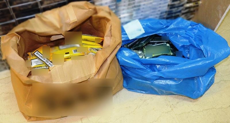 Αττική: Δύο συλλήψεις για 10.727 λαθραία πακέτα