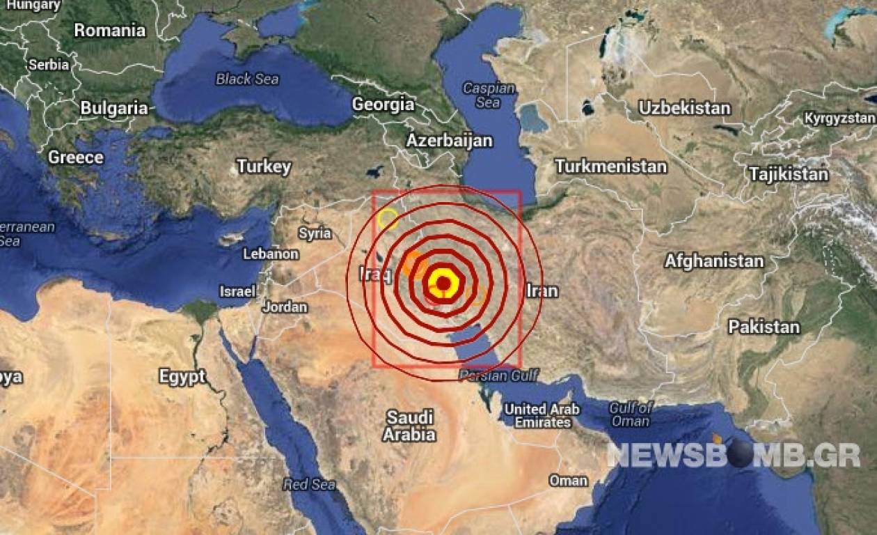Νέος σεισμός 5,3 Ρίχτερ στα σύνορα Ιράν – Ιράκ