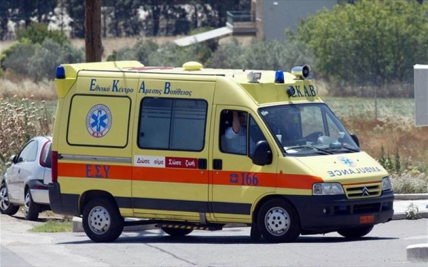 Βόλος: Τραυματίστηκε 25χρονος στο κεφάλι σε μετωπική σύγκρουση