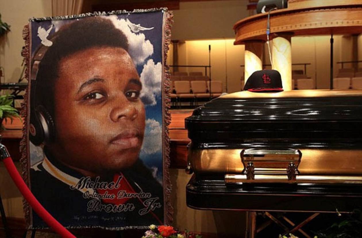 Μιζούρι: Συγκίνηση και ρίγος στην κηδεία του Μάικλ Μπράουν (vids+pics)