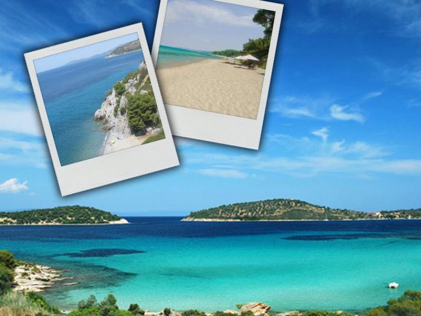 Οι εξωτικές παραλίες της Χαλκιδικής
