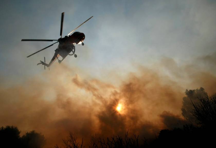 Συναγερμός στα Χανιά: Σε εξέλιξη μεγάλη πυρκαγιά
