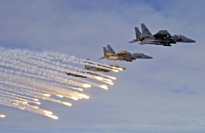 Οι ΗΠΑ ανακοίνωσαν ότι έγιναν νέες αεροπορικές επιδρομές κατά του Ισλαμικού Κράτους