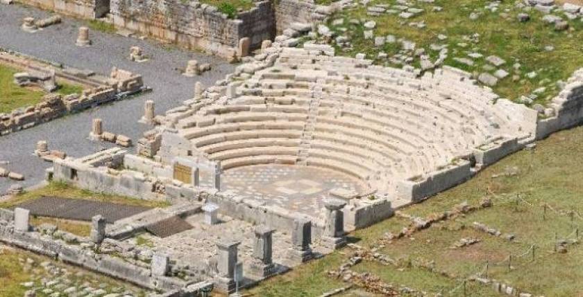 Ancient Messene: The fire revealed more parts of the city wall